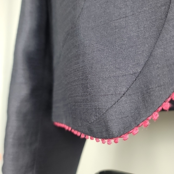 Jaques Vert Formalwear Bolaro Shrug Fuchsia/Silver - Picture 10 of 11